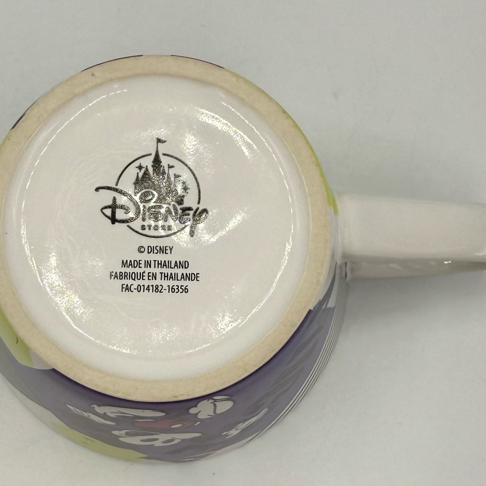 Mickey & Minnie Mouse Set of 2 Mugs Disney Store 80s Style Geometric Coffee NWOT - Picture 12 of 14